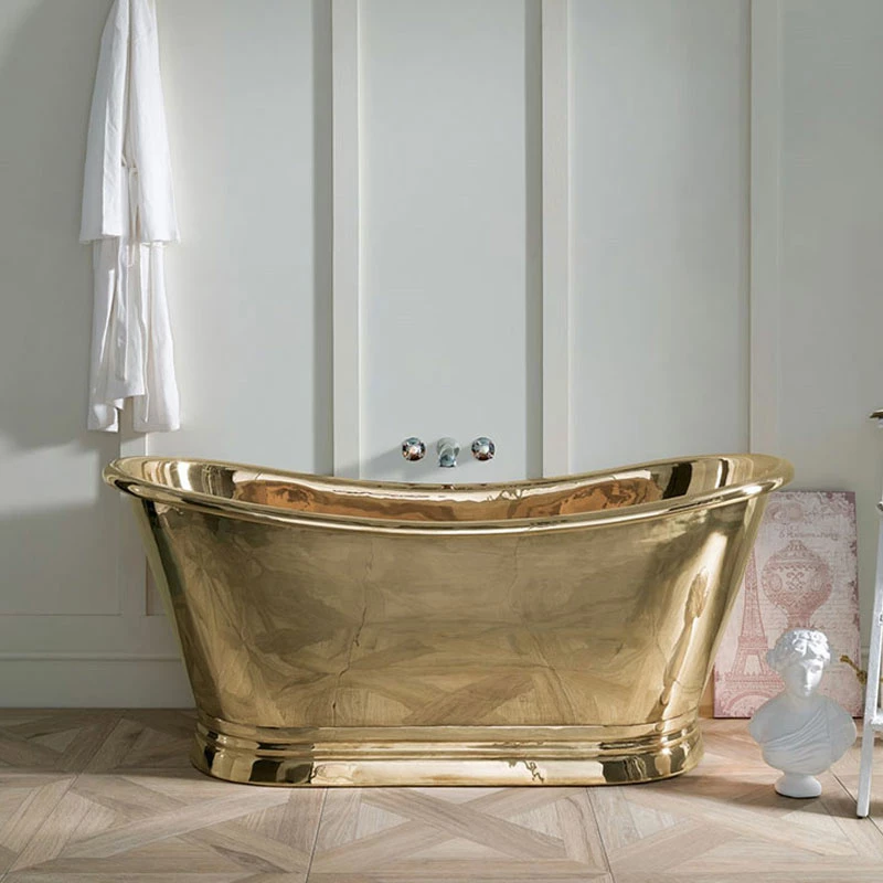 BC Designs Brass Boat Bath | Old Fashioned Bathrooms 1 BC Designs Brass Boat Bath | Old Fashioned Bathrooms