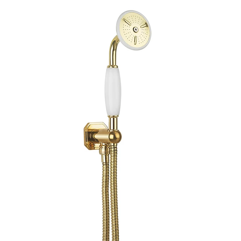Belgravia Shower Handset, Wall Outlet & Hose | OFB 2 Belgravia Shower Handset, Wall Outlet & Hose | OFB - Image 2