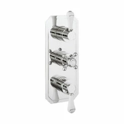 Belgravia Lever Concealed Thermostatic Shower Valve - 3 Outlets, 3 Handles