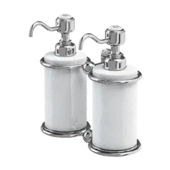 Burlington Double Soap Dispenser - High Quality Bathroom Accessories