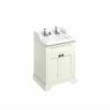 Burlington Freestanding Vanity Unit With Doors And Overflow Basin