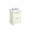 Burlington Freestanding 65 Vanity Unit With Drawers And Classic Invisible Overflow Basin