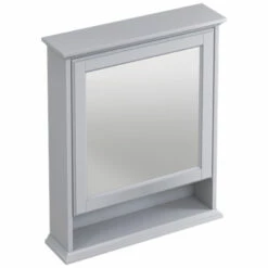 Burlington Mirror Cabinet | Old Fashioned Bathrooms -Oldfashionedbathrooms Store Burlington Matt White Mirror Cabinet 1