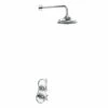 Burlington Severn Thermostatic Single Outlet Concealed Shower
