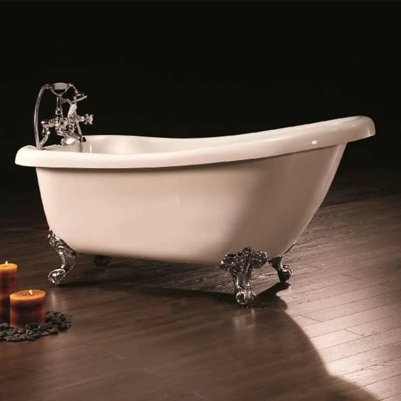 Chatsworth Roll Top Slipper Bath - 1530mm | Old Fashioned Bathrooms 2 Chatsworth Roll Top Slipper Bath - 1530mm | Old Fashioned Bathrooms - Image 2