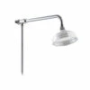 St James Chrome 18mm Shower Arm & Rail | Old Fashioned Bathrooms