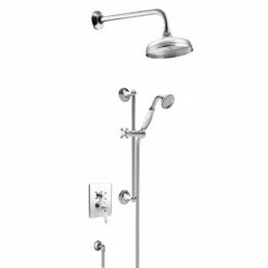 St James - 'Kit 6' Chrome Concealed Shower | Shop Here