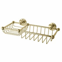 Thomas Crapper Classical Soap & Sponge Basket  | OFB -Oldfashionedbathrooms Store Classical Soap Sponge Basket PB