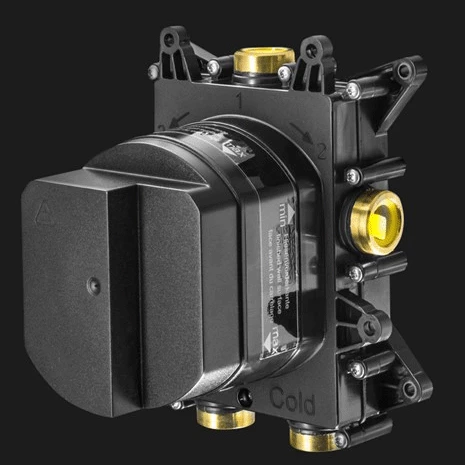 Belgravia Crosshead Thermostatic Shower Valve - 2 Outlet | OFB 4 Belgravia Crosshead Thermostatic Shower Valve - 2 Outlet | OFB - Image 4