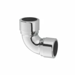 Waste Pipe Elbow In Chrome, Antique Gold Or Nickel