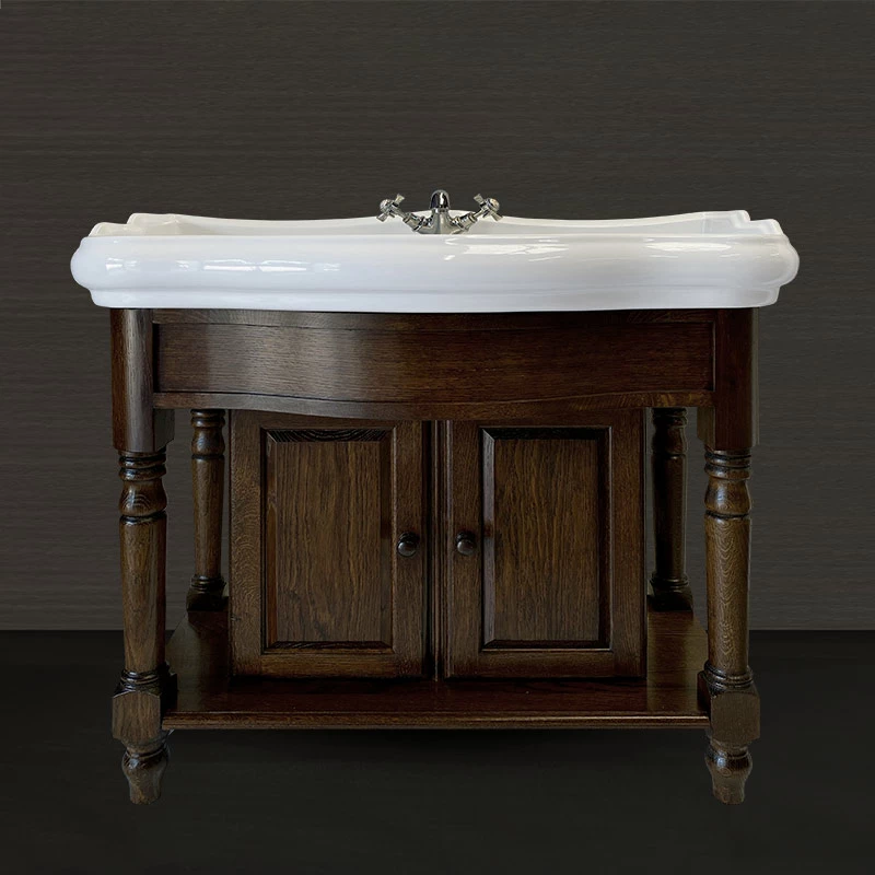 Foresters 100cm Period Basin & Oak Cabinet | Old Fashioned Bathrooms 1 Foresters 100cm Period Basin & Oak Cabinet | Old Fashioned Bathrooms