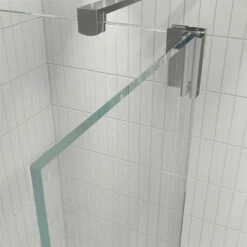 Crosswater 'Gallery 10' Walk Through With Hinged Deflectors | Suffolk -Oldfashionedbathrooms Store Gallery 10 Walk Through with Hinged Deflectors 3