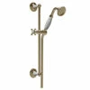 St James Nickel Hand Shower On Slider Rail - Old Fashioned Bathrooms