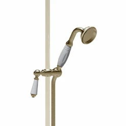 St James - 'Kit 3' Nickel Exposed Shower | Old Fashioned Bathrooms -Oldfashionedbathrooms Store Handshower with slider hose Copy 1