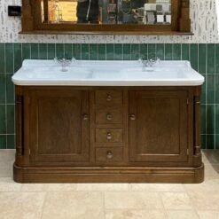 Foresters His & Hers Double Basin Vanity Unit - Made In Suffolk