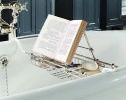 Thomas Crapper Classical Deluxe Bathrack | Old Fashioned Bathrooms -Oldfashionedbathrooms Store Image 0112 Classical Bathrack book stand NP book