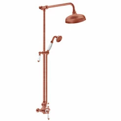 St James - 'Kit 2' Copper Exposed Shower | Shop Now