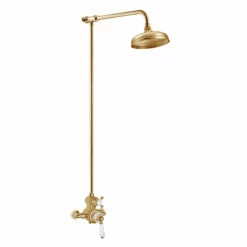 St James – ‘Kit 1’ Antique Gold Exposed Shower | Shop Here