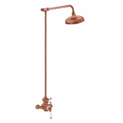St James - 'Kit 1' Copper Exposed Shower | Shop Here