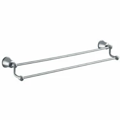 Liberty Brass Double Towel Bar By Old Fashioned Bathrooms In Suffolk -Oldfashionedbathrooms Store LI8982