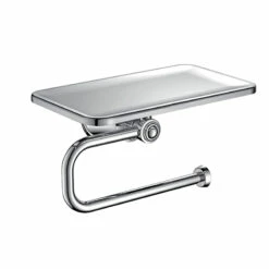 Liberty Brass Toilet Roll Holder With Shelf By Old Fashioned Bathrooms -Oldfashionedbathrooms Store LI8989 PRODUCT scaled 1