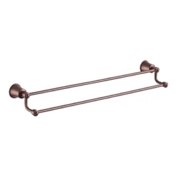 Liberty Brass Double Towel Bar By Old Fashioned Bathrooms In Suffolk