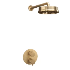 MPRO Industrial Shower Valve With Shower Rose By Old Fashioned Bathrooms.
