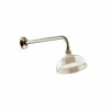 St James Nickel 18mm Overhead Shower Arm - Old Fashioned Bathrooms
