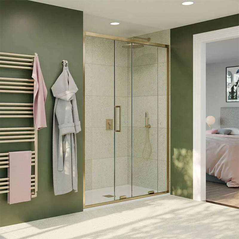 Crosswater 'Optix 10' Single Sliding Door | Old Fashioned Bathrooms 1 Crosswater 'Optix 10' Single Sliding Door | Old Fashioned Bathrooms