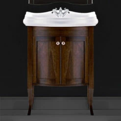 Luxury Retro 69cm Vanity Cabinet & Washbasin | Old Fashioned Bathrooms