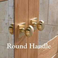 Thomas Crapper Bentham Cloakroom Unit & Basin -Oldfashionedbathrooms Store Round Handle