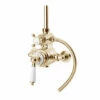 St James Antique Gold Traditional Exposed Valve – 2 Outlets | Suffolk