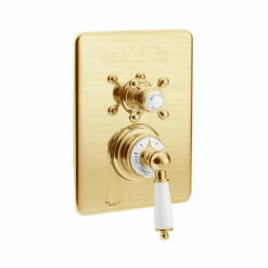 St James - 'Kit 4' Brass Concealed Shower | Shope Here 9 St James - 'Kit 4' Brass Concealed Shower | Shope Here -Oldfashionedbathrooms Store St James Brass 1 Outlet