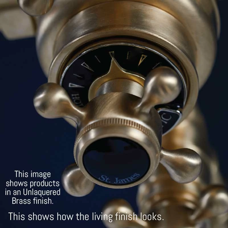 St James Brass 18mm Overhead Shower Arm | Old Fashioned Bathrooms 4 St James Brass 18mm Overhead Shower Arm | Old Fashioned Bathrooms - Image 4