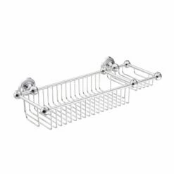 St James Elegance Soap & Sponge Basket | Old Fashioned Bathrooms