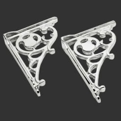 St James Hampton Brackets - Solid Brass Heavy Duty Traditional Bathroom Brackets