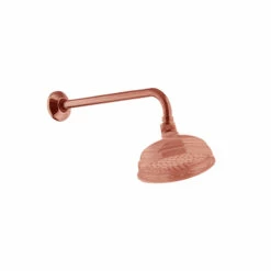 St James Copper 18mm Overhead Shower Arm | Old Fashioned Bathrooms