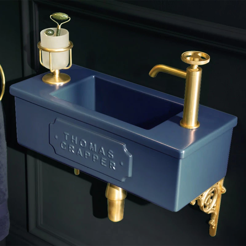 Thomas Crapper Bentham Cloakroom Basin - 3 Finishes Available | Old Fashioned Bathrooms 3 Thomas Crapper Bentham Cloakroom Basin - 3 Finishes Available | Old Fashioned Bathrooms - Image 3