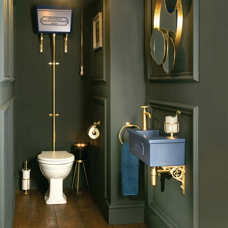 Thomas Crapper Bentham Cloakroom Basin - 3 Finishes Available | Old Fashioned Bathrooms 4 Thomas Crapper Bentham Cloakroom Basin - 3 Finishes Available | Old Fashioned Bathrooms - Image 4