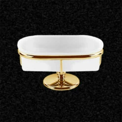 Thomas Crapper Elegant Freestanding Soap Dish | Old Fashioned Bathrooms