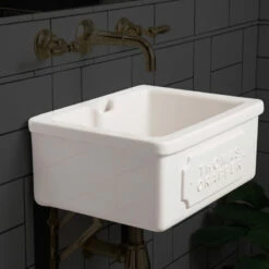 Thomas Crapper Downham Cloakroom Basin - 4 Finishes Available | Old Fashioned Bathrooms