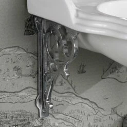 St James Hampton Brackets - Solid Brass Heavy Duty Traditional Bathroom Brackets 6 St James Hampton Brackets - Solid Brass Heavy Duty Traditional Bathroom Brackets -Oldfashionedbathrooms Store Traditional Brackets for Basin