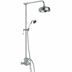 Edwards & Co Exposed Shower By Old Fashioned Bathrooms