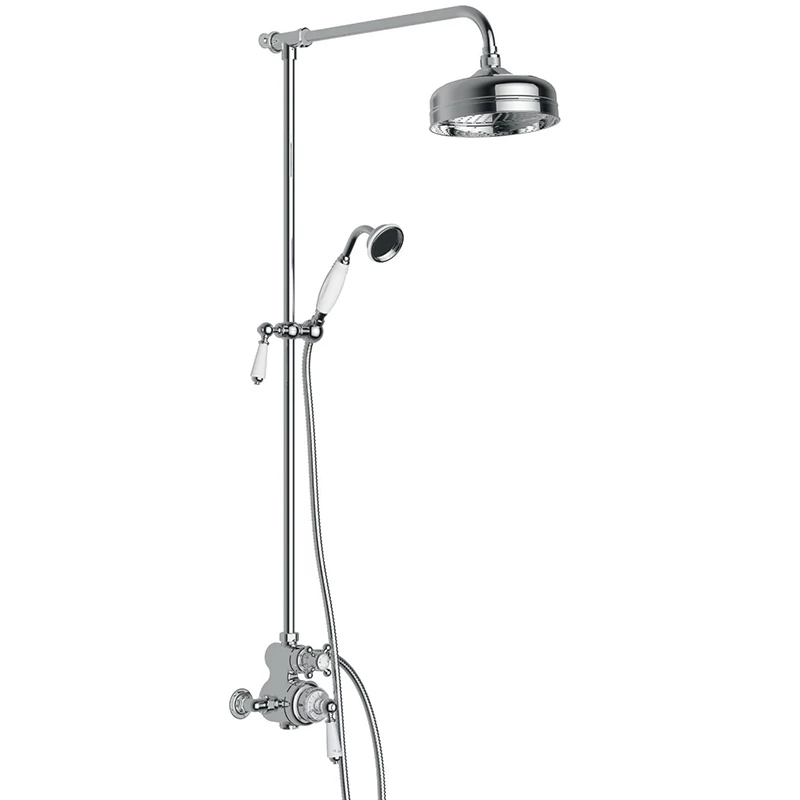 Edwards & Co Exposed Shower By Old Fashioned Bathrooms 1 Edwards & Co Exposed Shower By Old Fashioned Bathrooms