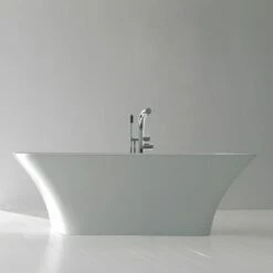 Victoria + Albert Ravello Bath - Doubled Ended 1743mm | Old Fashioned Bathrooms -Oldfashionedbathrooms Store Victoria Albert Ravello Freestanding Modern Roll Top Bath Image2