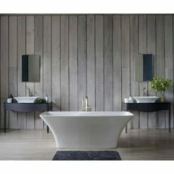 Victoria + Albert Ravello Bath - Doubled Ended 1743mm | Old Fashioned Bathrooms -Oldfashionedbathrooms Store Victoria Albert Ravello Freestanding Modern Roll Top Bath Image3