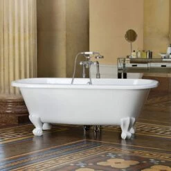 Victoria + Albert Richmond Stone Bath | Old Fashioned Bathrooms -Oldfashionedbathrooms Store Victoria Albert Richmond Freestanding Traditional Roll Top Bath Image2