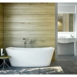 Victoria + Albert Trivento Bateau Bath | Old Fashioned Bathrooms -Oldfashionedbathrooms Store Victoria Albert Trivento Freestanding Modern Roll Top Bath Image4