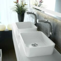 Victoria Albert Edge 45 Basin By Old Fashioned Bathrooms 7 Victoria Albert Edge 45 Basin By Old Fashioned Bathrooms -Oldfashionedbathrooms Store Victoria Albert Edge 45cm Basin Image2