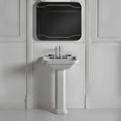 Washbasin 60cm (Pedestal) | Old Fashioned Bathrooms -Oldfashionedbathrooms Store Waldorf 60cm basin and pedestal